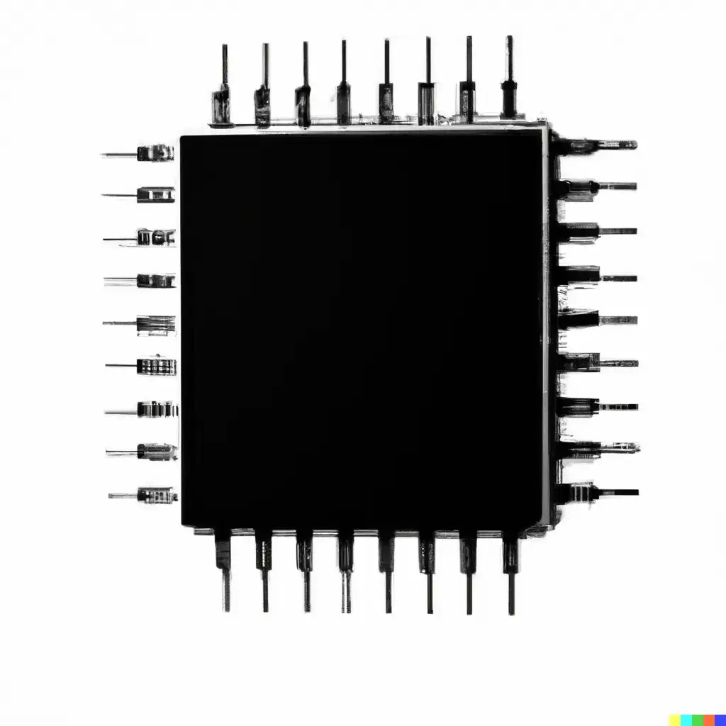 Multitud de conexiones electrónicas