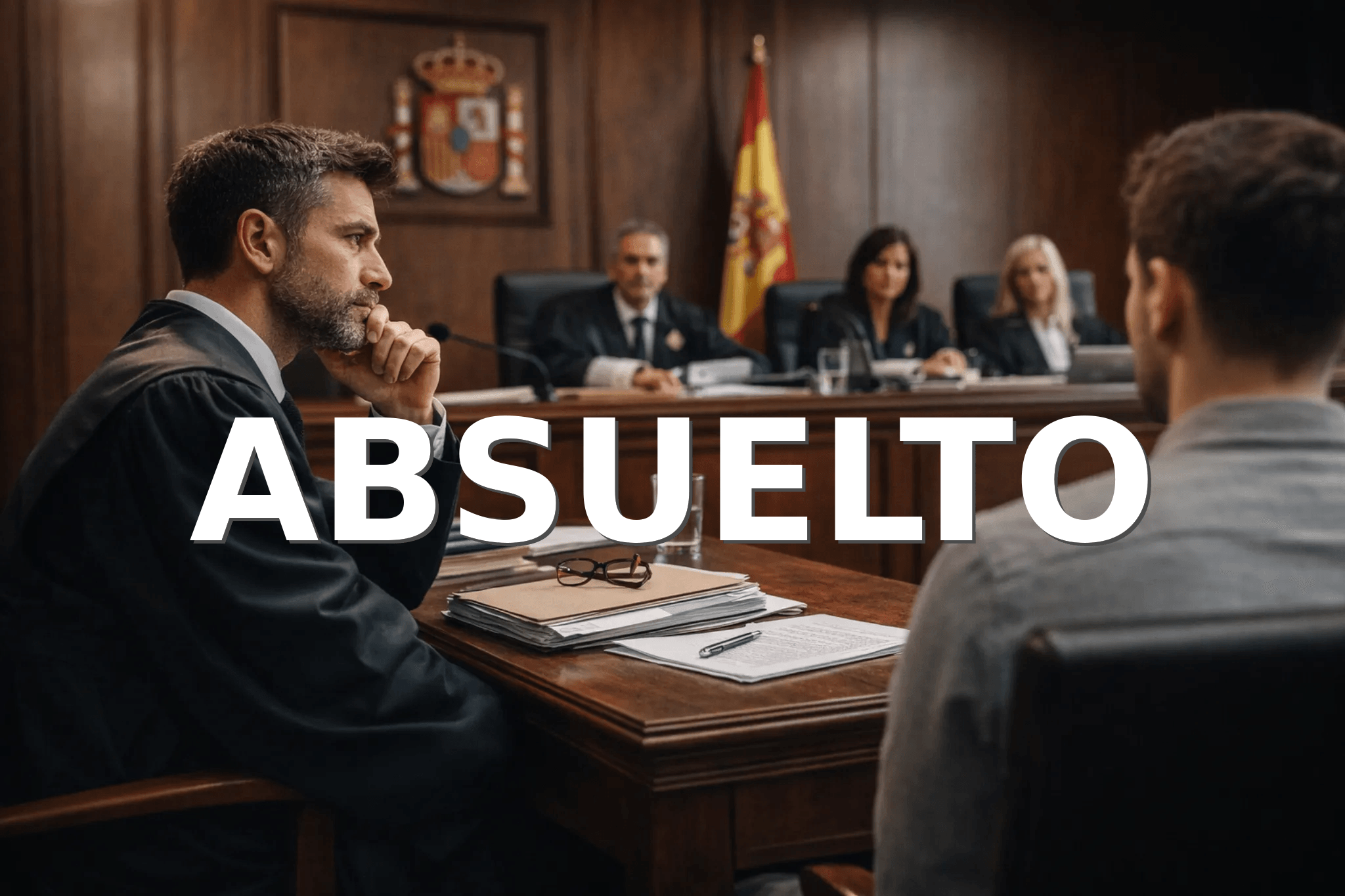 Absuelto un acusado tras graves imputaciones de violencia y agresión