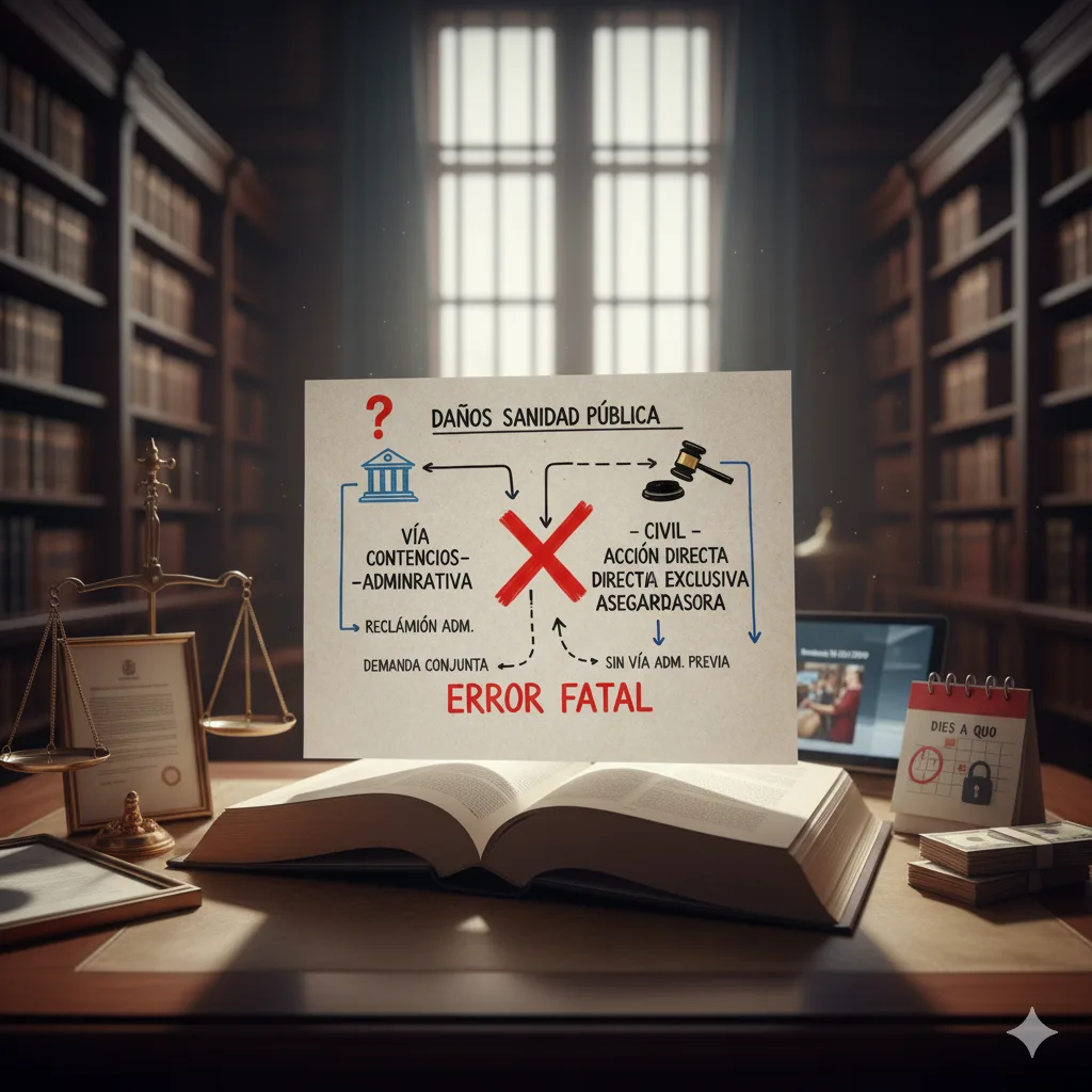 Acción directa del artículo 76 LCS en negligencias médicas